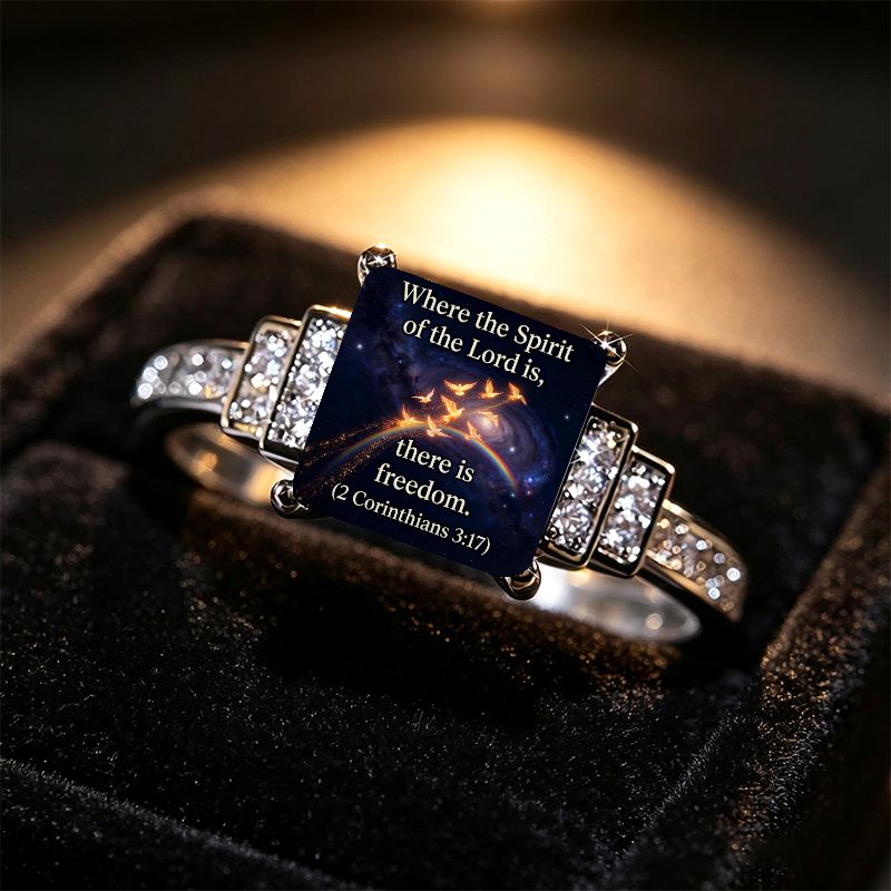 Spirit Freedom Verse Ring