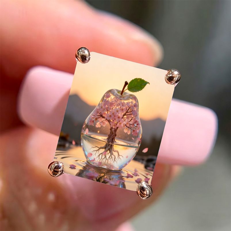 Pear Tree Silicone Ring