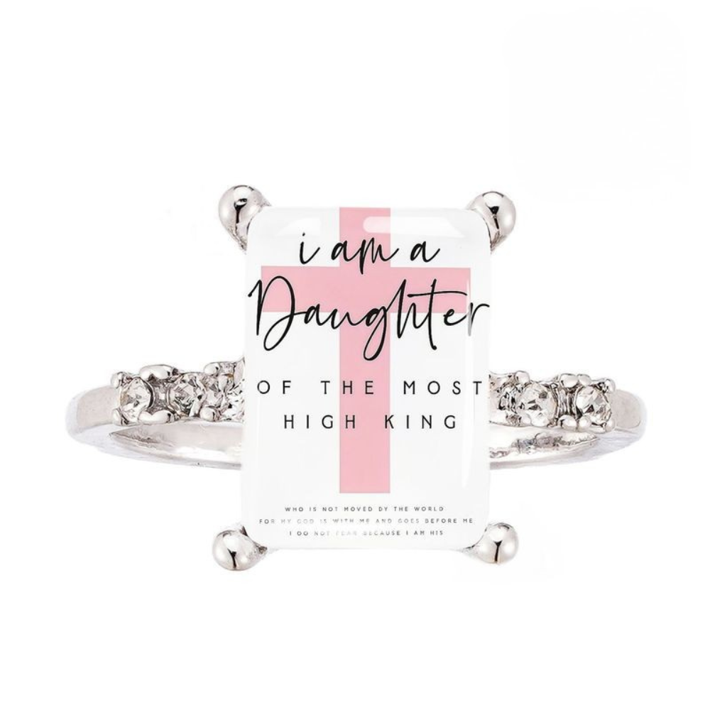 "I Am A Daughter" Square Ring