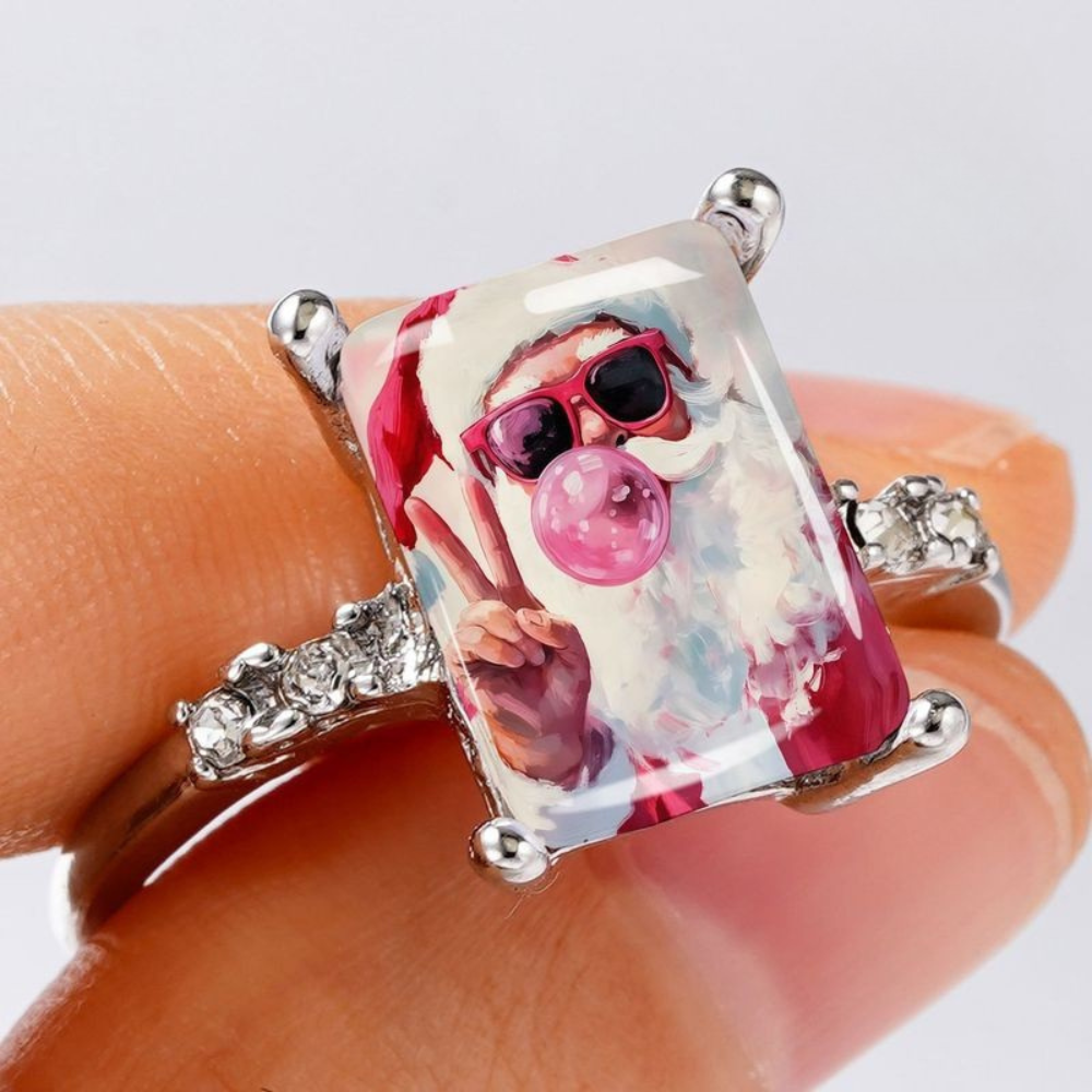 Cool Bubble Santa Ring