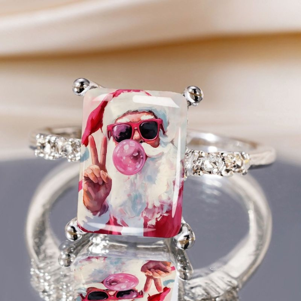 Cool Bubble Santa Ring