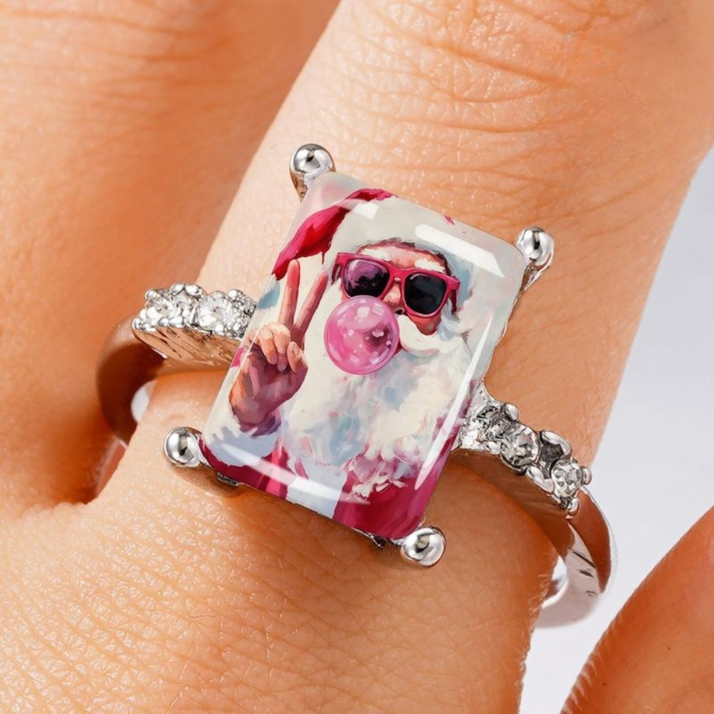 Cool Bubble Santa Ring