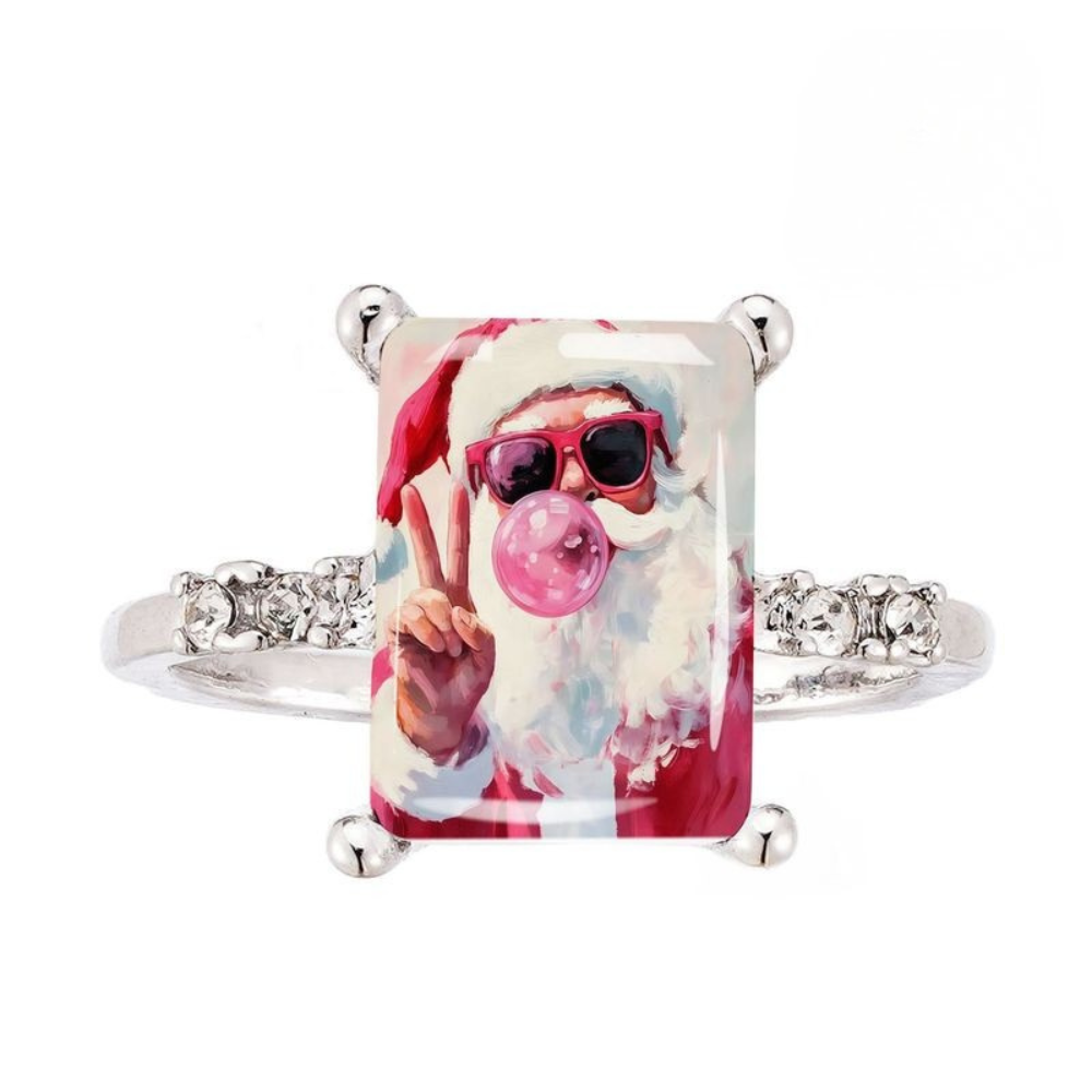 Cool Bubble Santa Ring