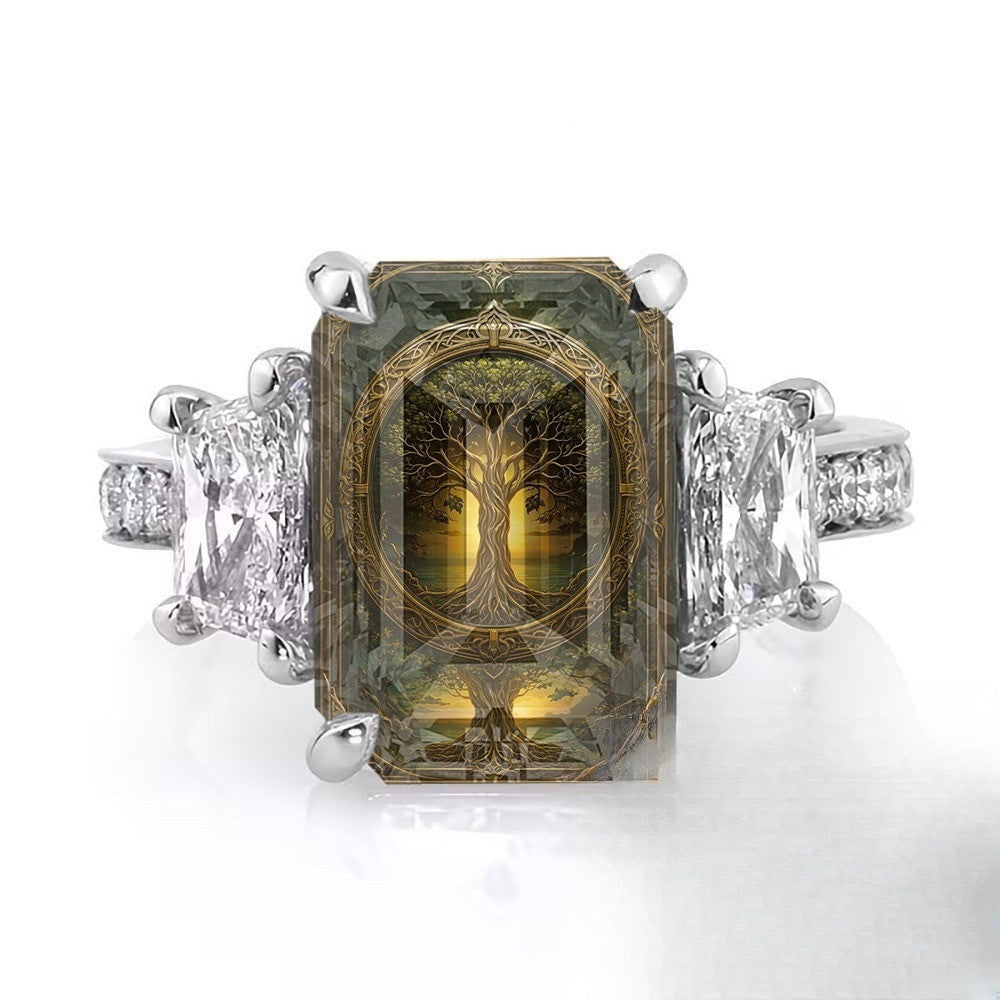 Tree of Life Reflection Ring