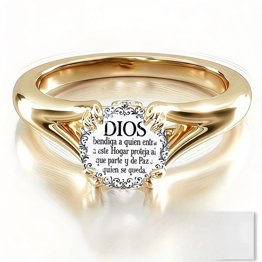 Dios Blessing Ring