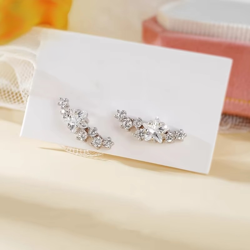Crystal Shooting Star Earrings