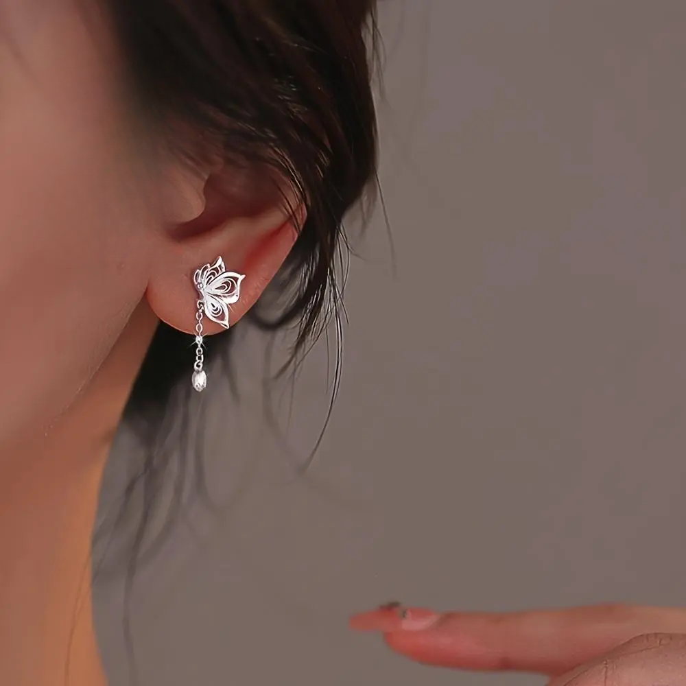 Butterfly Charm Earrings