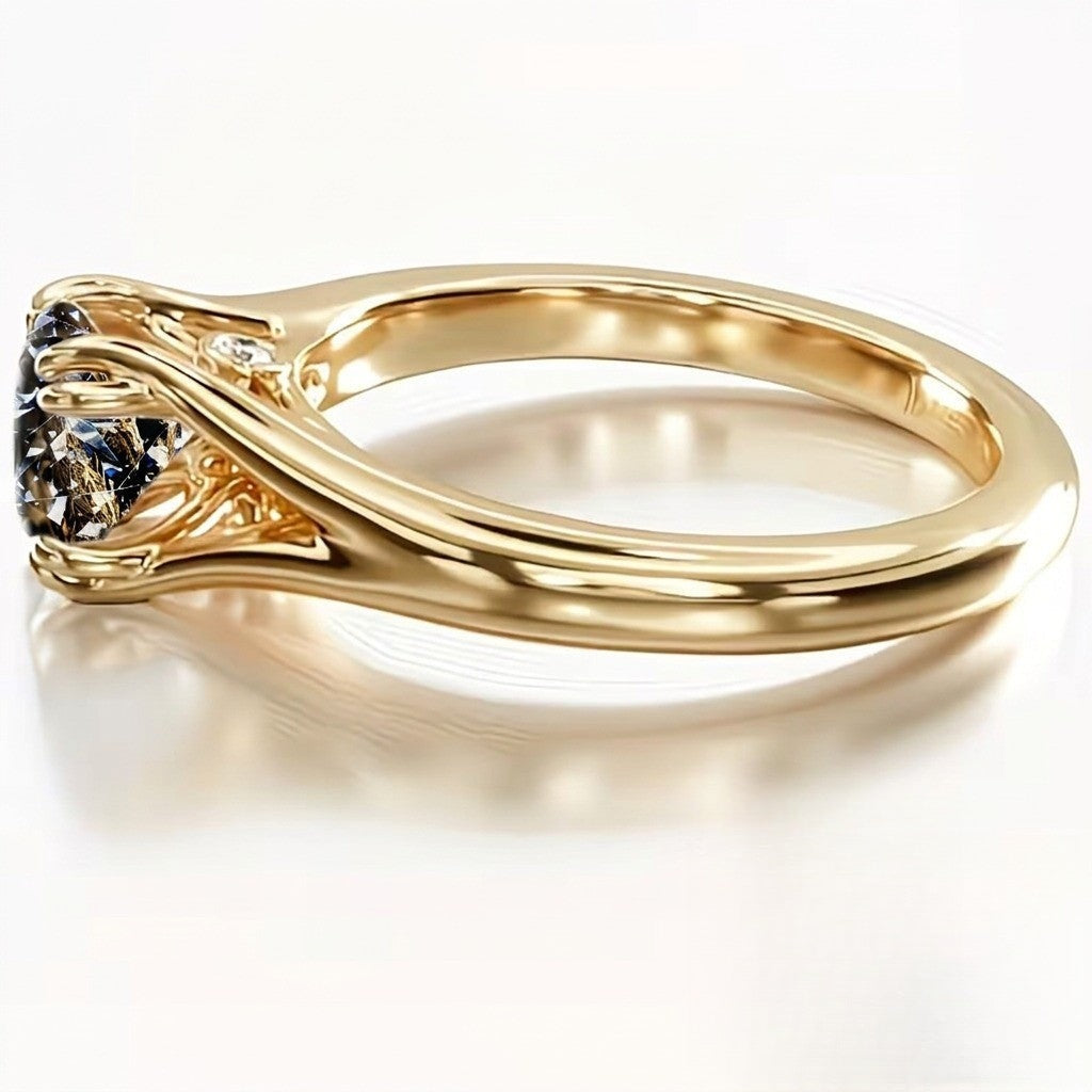 Dragon Crystal Statement Ring