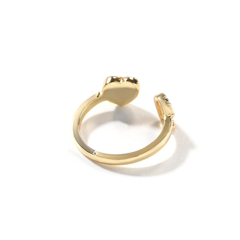 Diamond Initial Ring