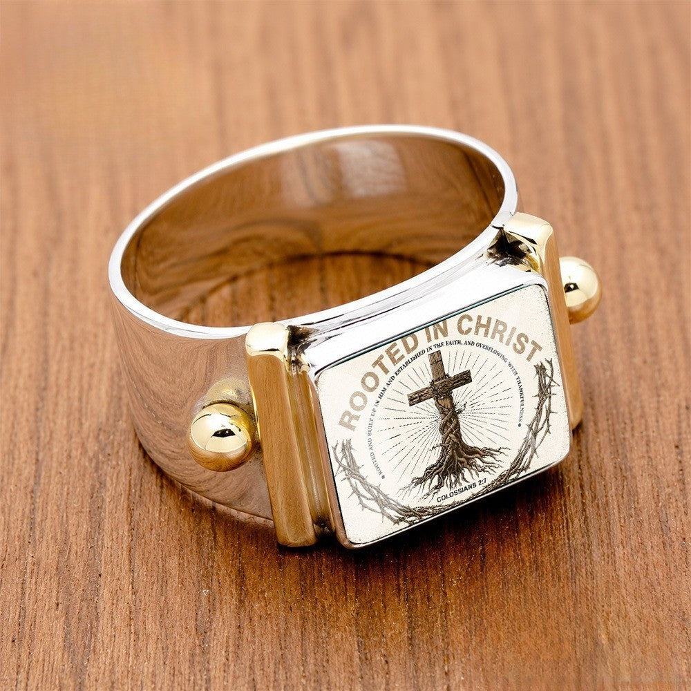 Rooted in Christ Square Ring