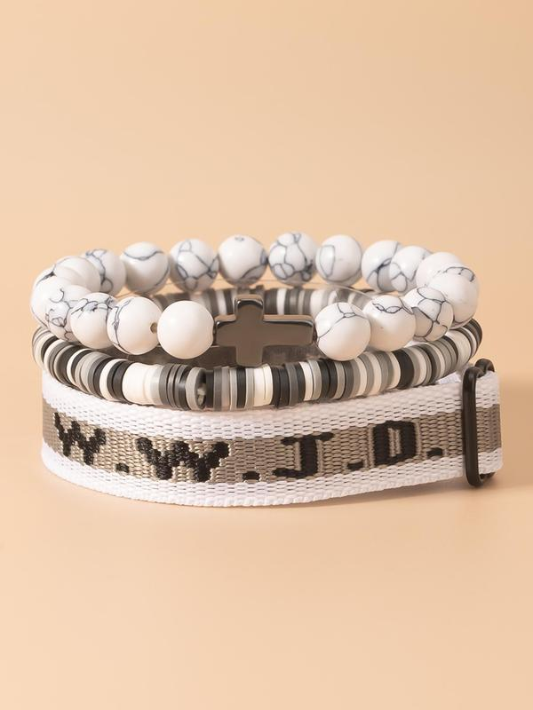 3pc WWJD Bracelet