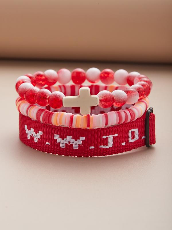 3pc WWJD Bracelet
