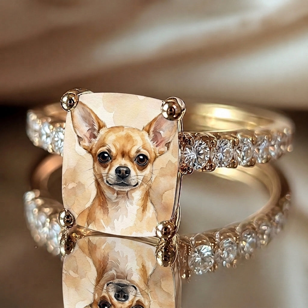 Dog Square Ring