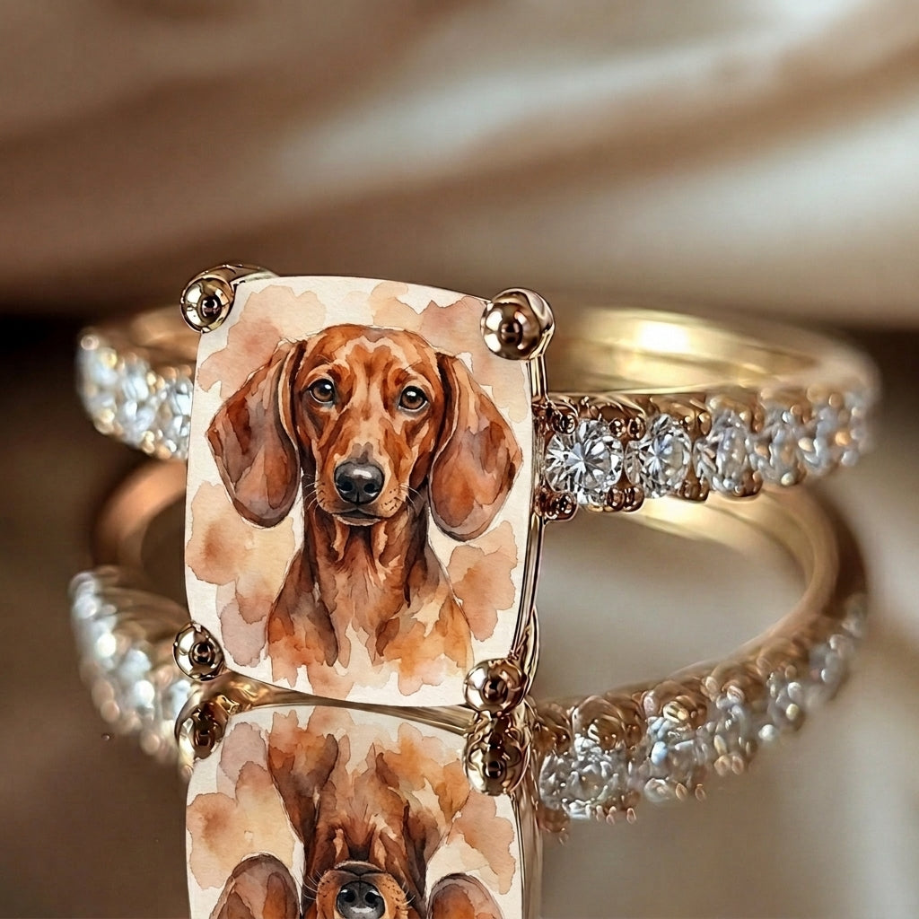 Dog Square Ring