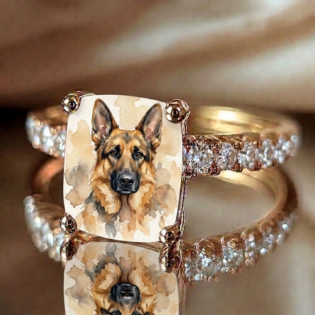 Dog Square Ring