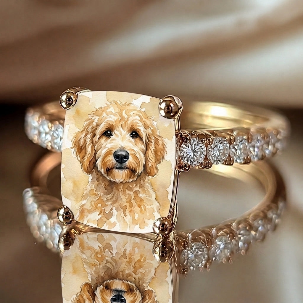 Dog Square Ring