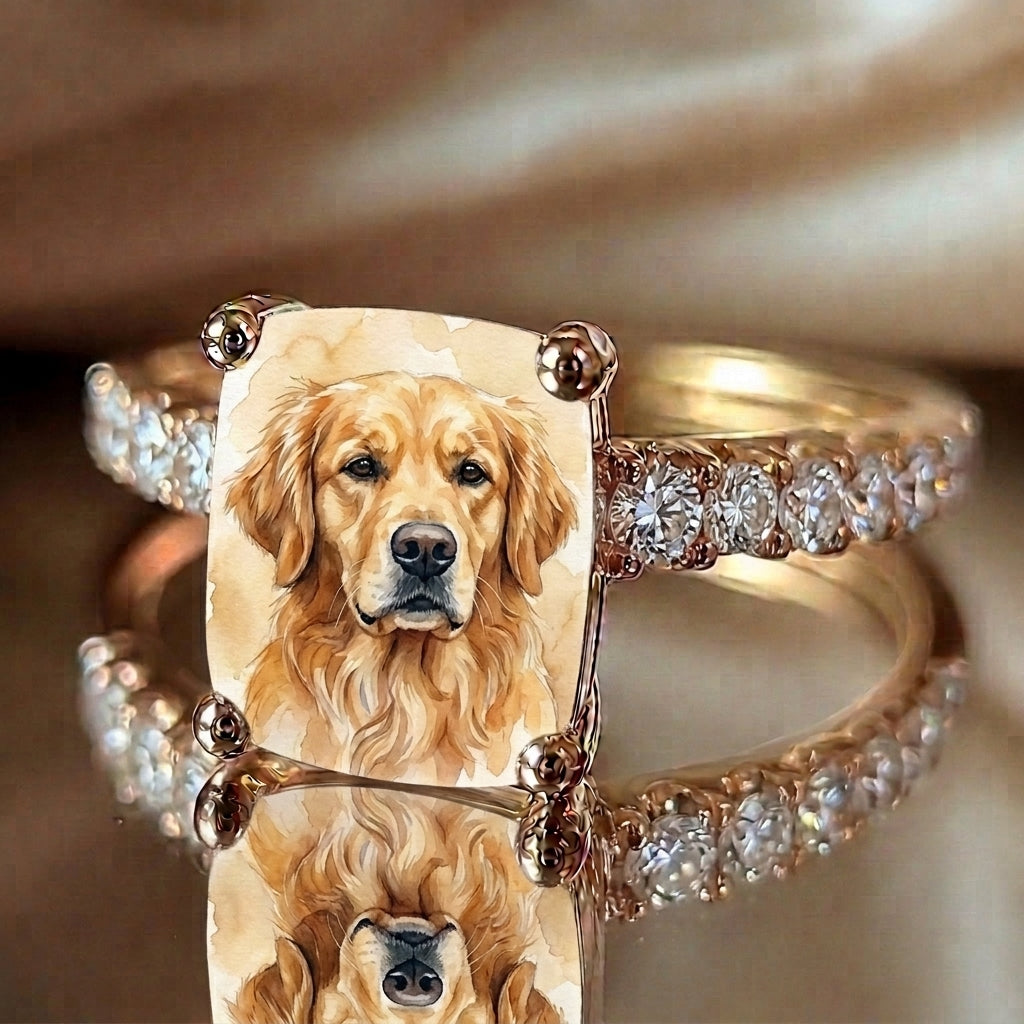 Dog Square Ring