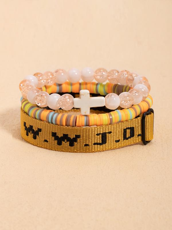 3pc WWJD Bracelet