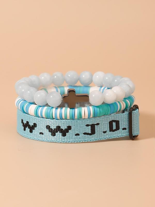 3pc WWJD Bracelet