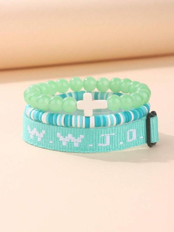 3pc WWJD Bracelet