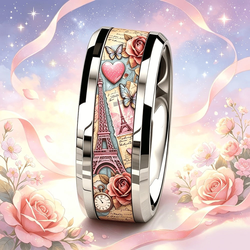 Parisian Romance Ring