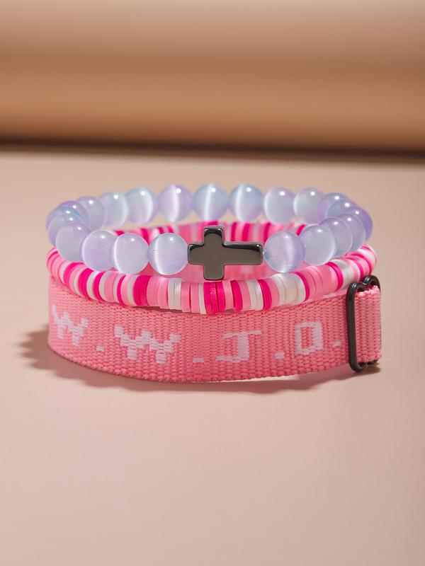 3pc WWJD Bracelet