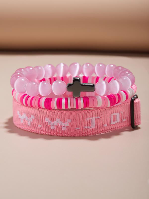 3pc WWJD Bracelet