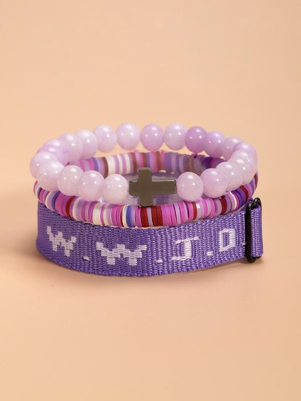 3pc WWJD Bracelet