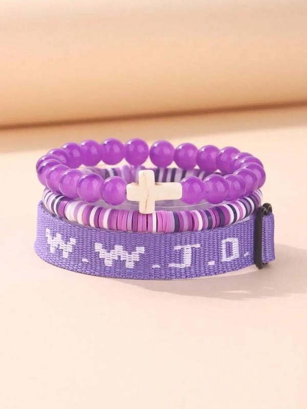 3pc WWJD Bracelet
