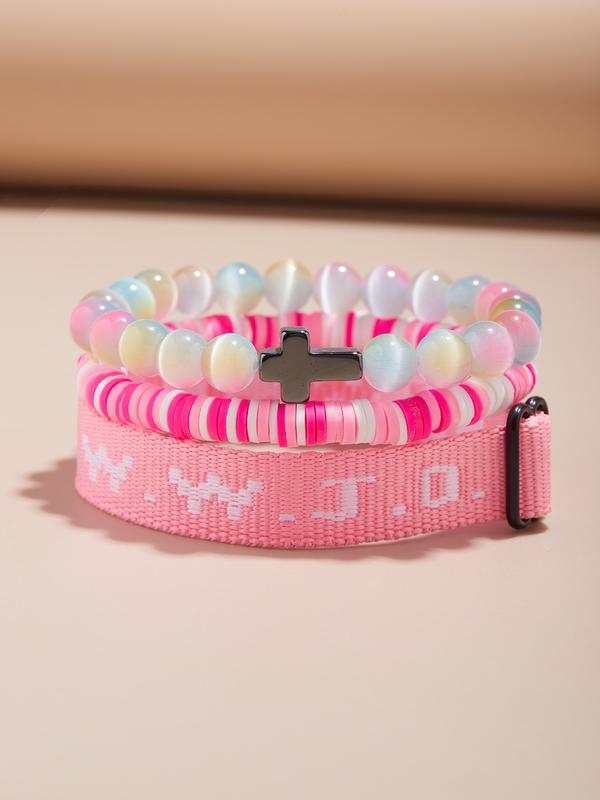 3pc WWJD Bracelet