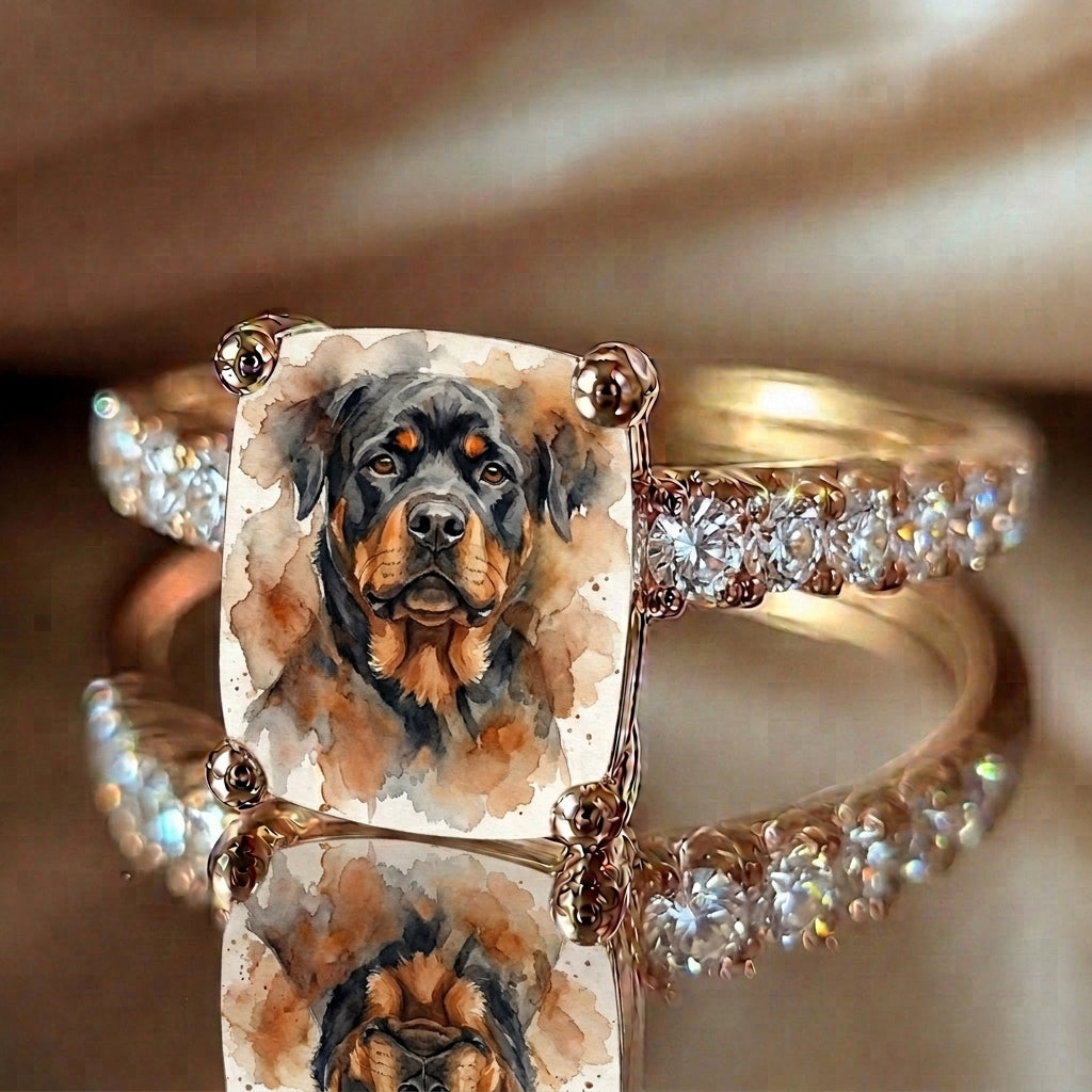 Dog Square Ring