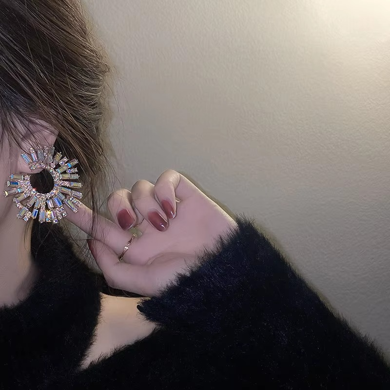 Crystal Burst Earrings