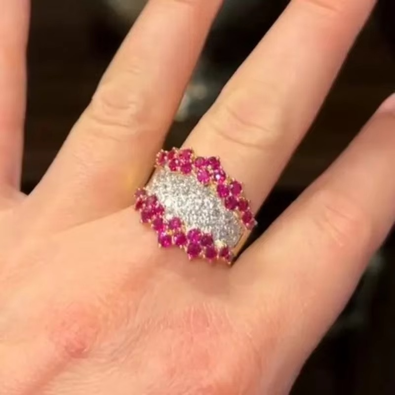 Vintage Ruby Statement Ring
