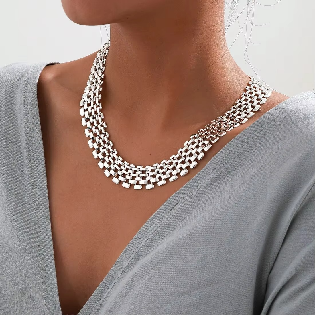 Chunky Cuban Chain Necklace