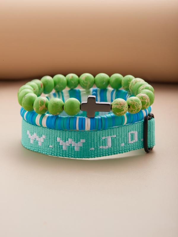 3pc WWJD Bracelet