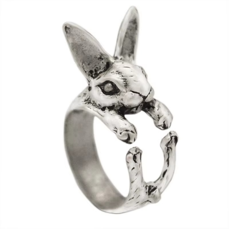 Sleeping Cat Wrap Ring