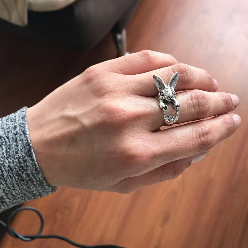 Sleeping Cat Wrap Ring