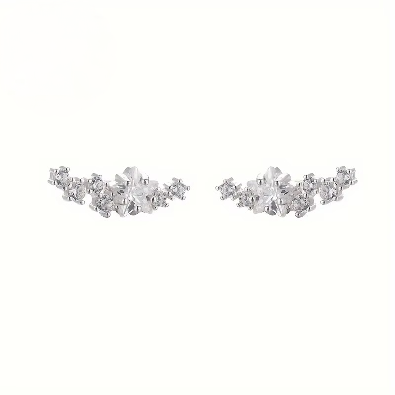 Crystal Shooting Star Earrings