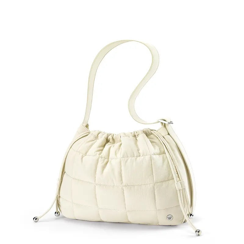 Quilted Puffer Shoulder Bag
