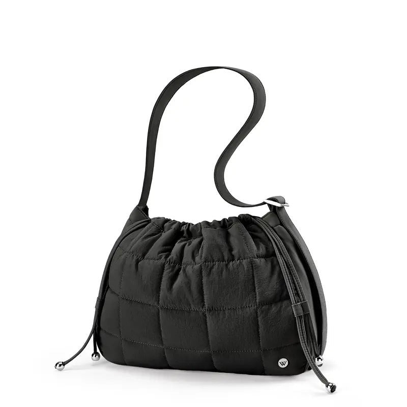 Quilted Puffer Shoulder Bag