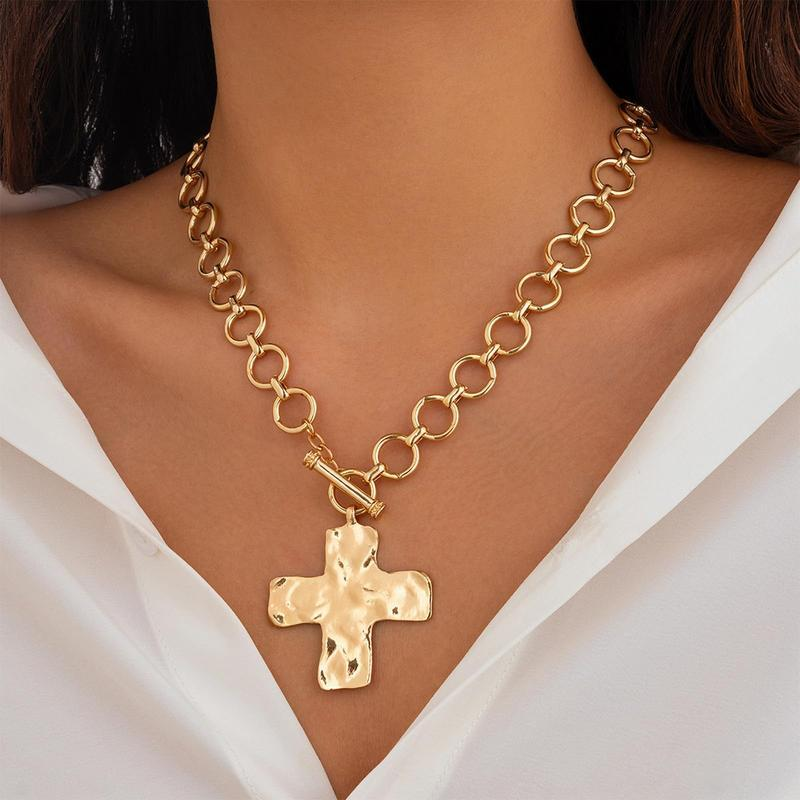 Cross Buckle Necklace