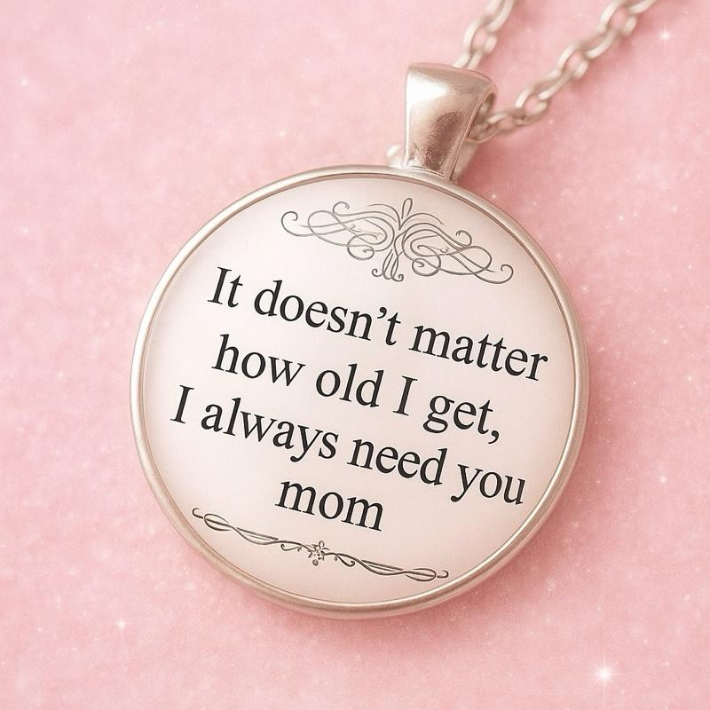 I Need You Mom Keychain