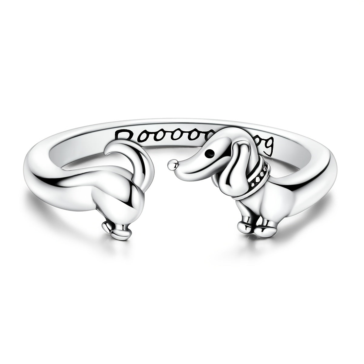 Playful Dachshund Ring