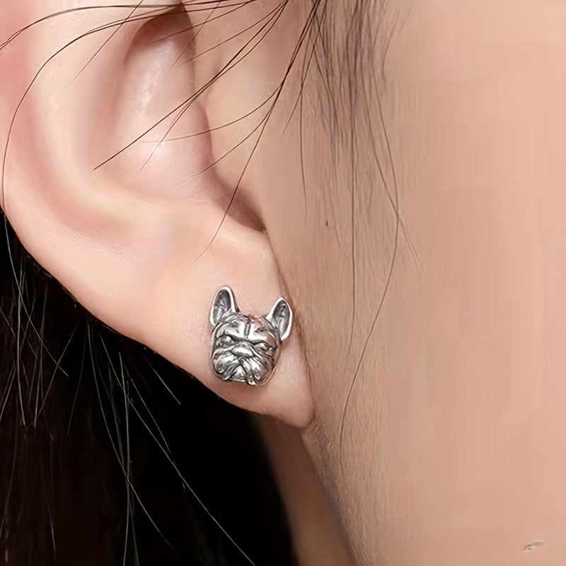 French Bulldog Stud Earrings