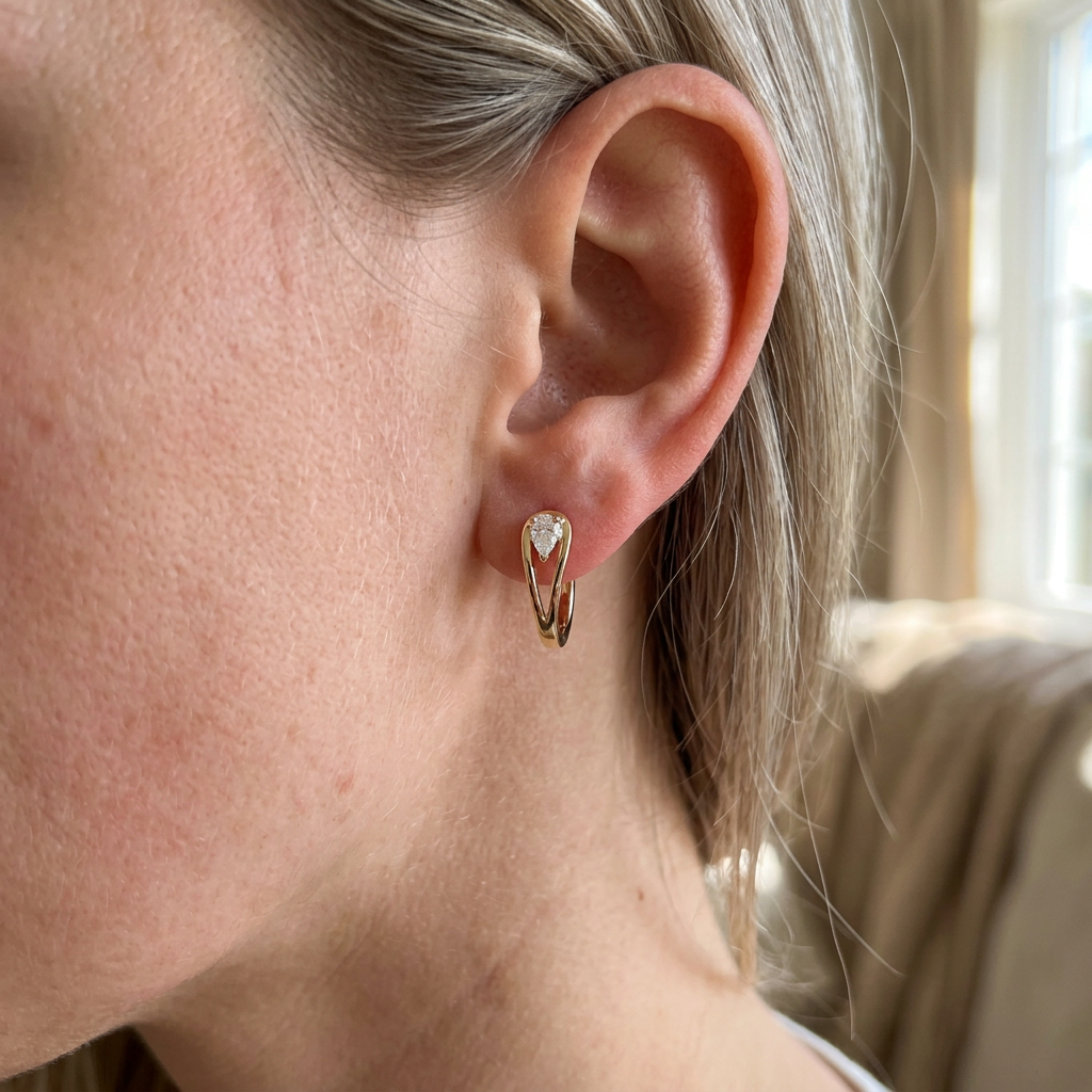 Exquisite Hoop Earrings