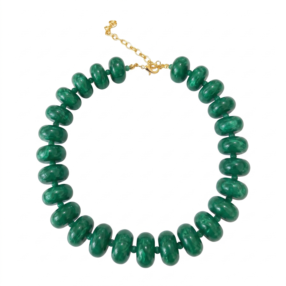 Chunky Summer Beaded Necklace