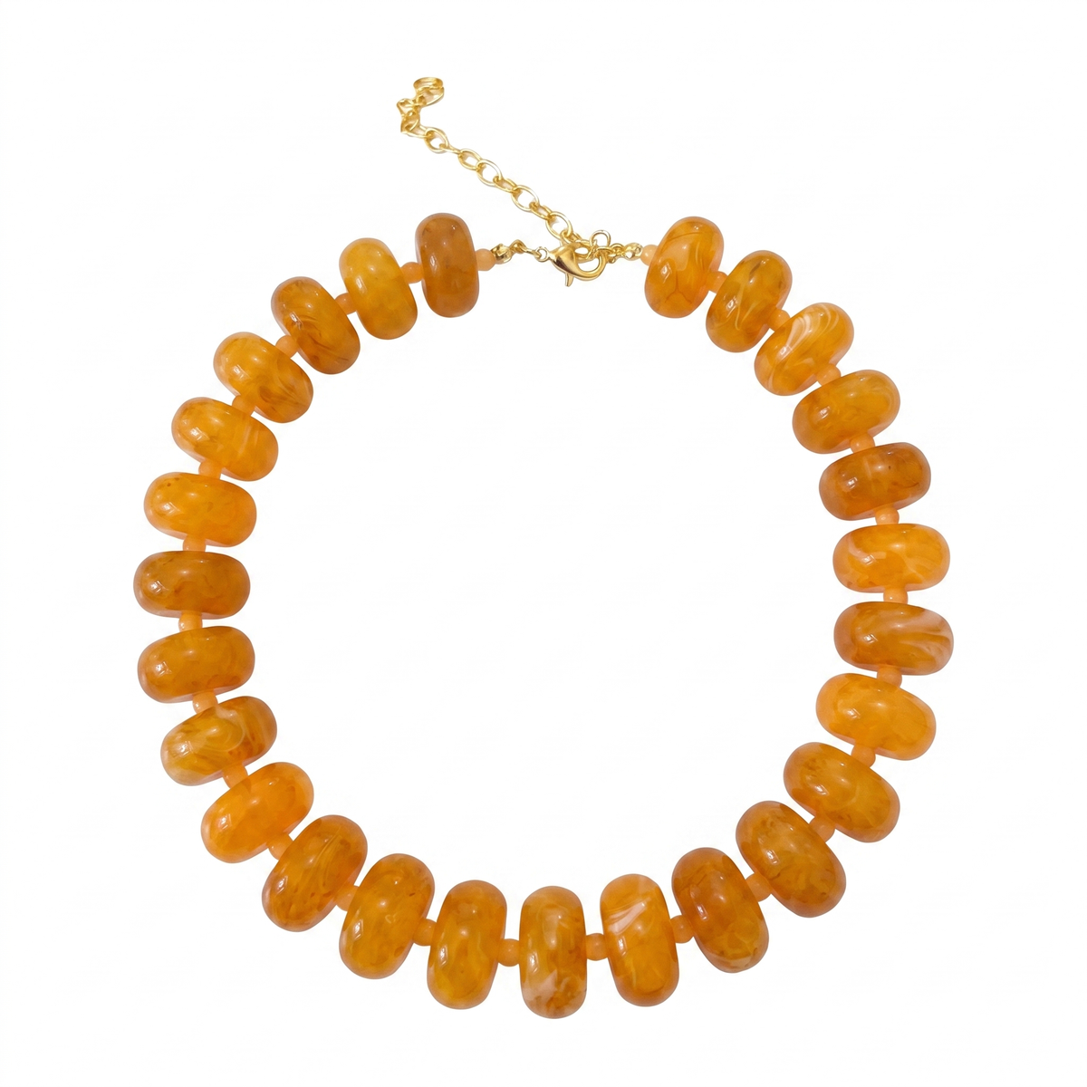 Chunky Summer Beaded Necklace