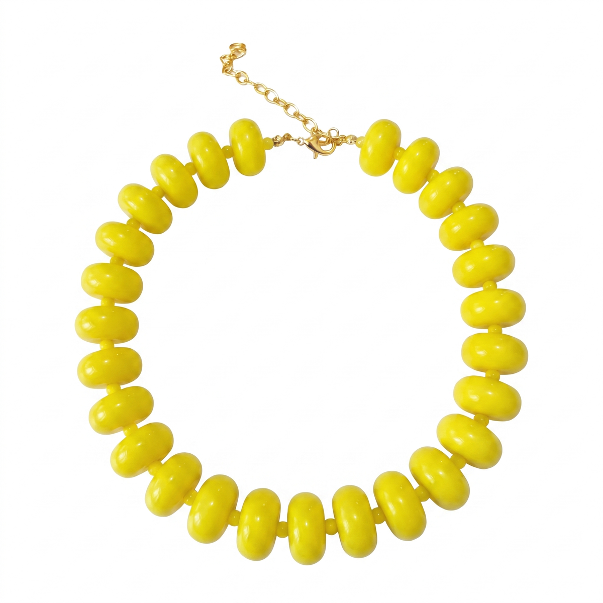 Chunky Summer Beaded Necklace