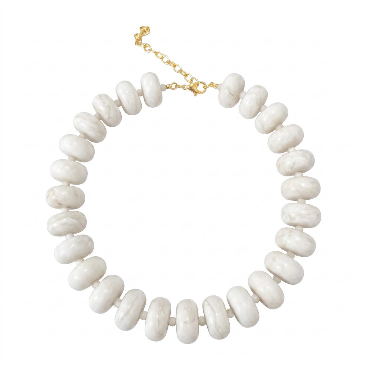Chunky Summer Beaded Necklace