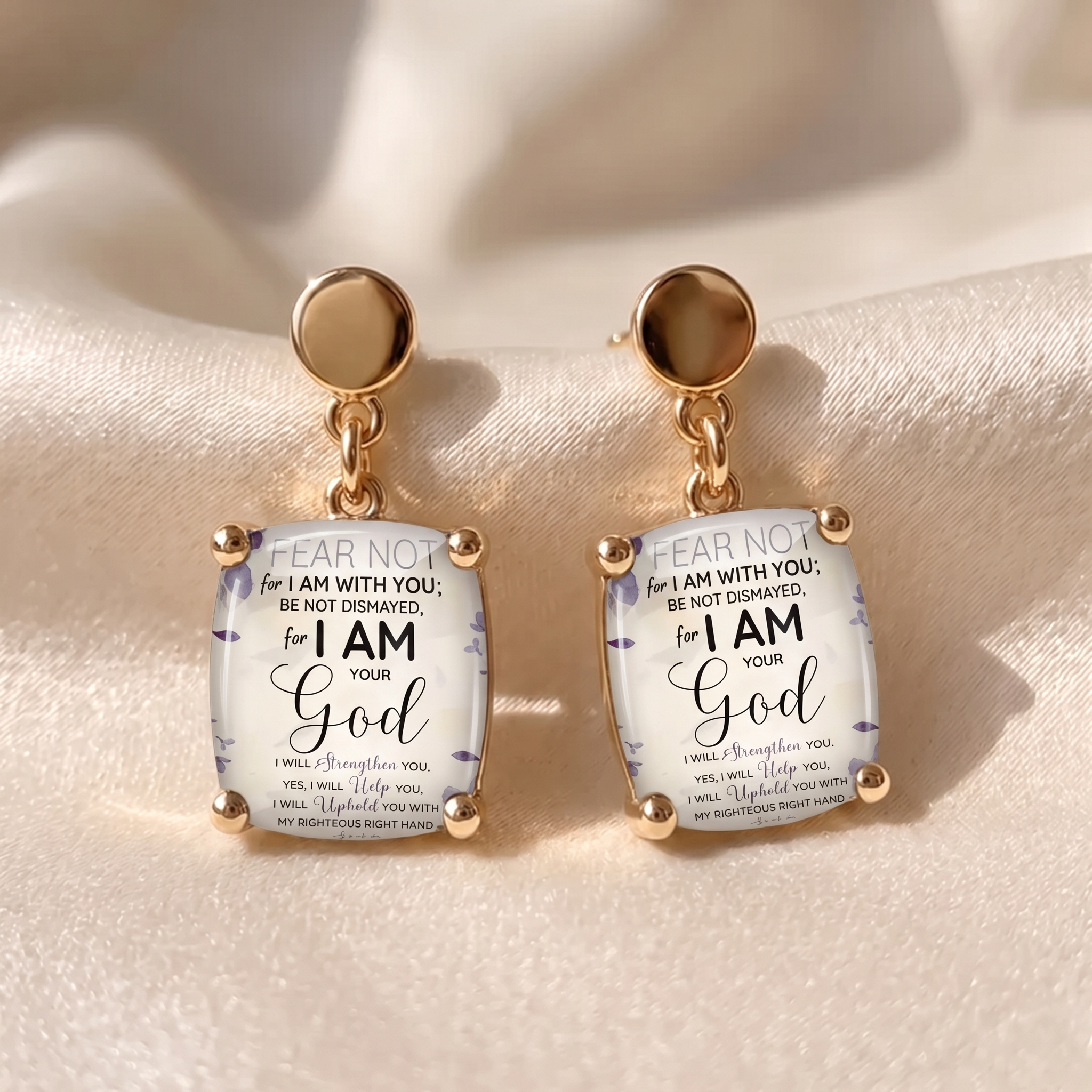 Scripture Statement Earrings